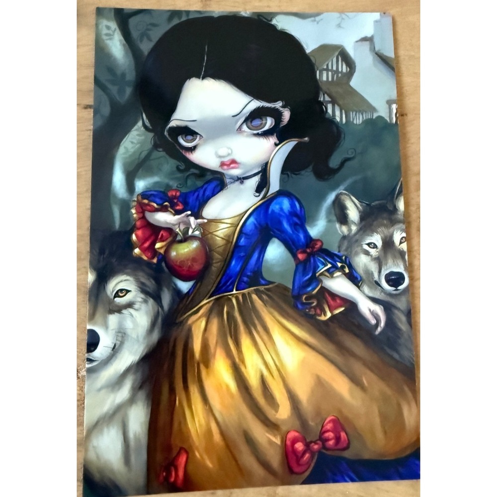 Disney Snow White Jasmine Becket-Griffith Postcard 4" x 6"
